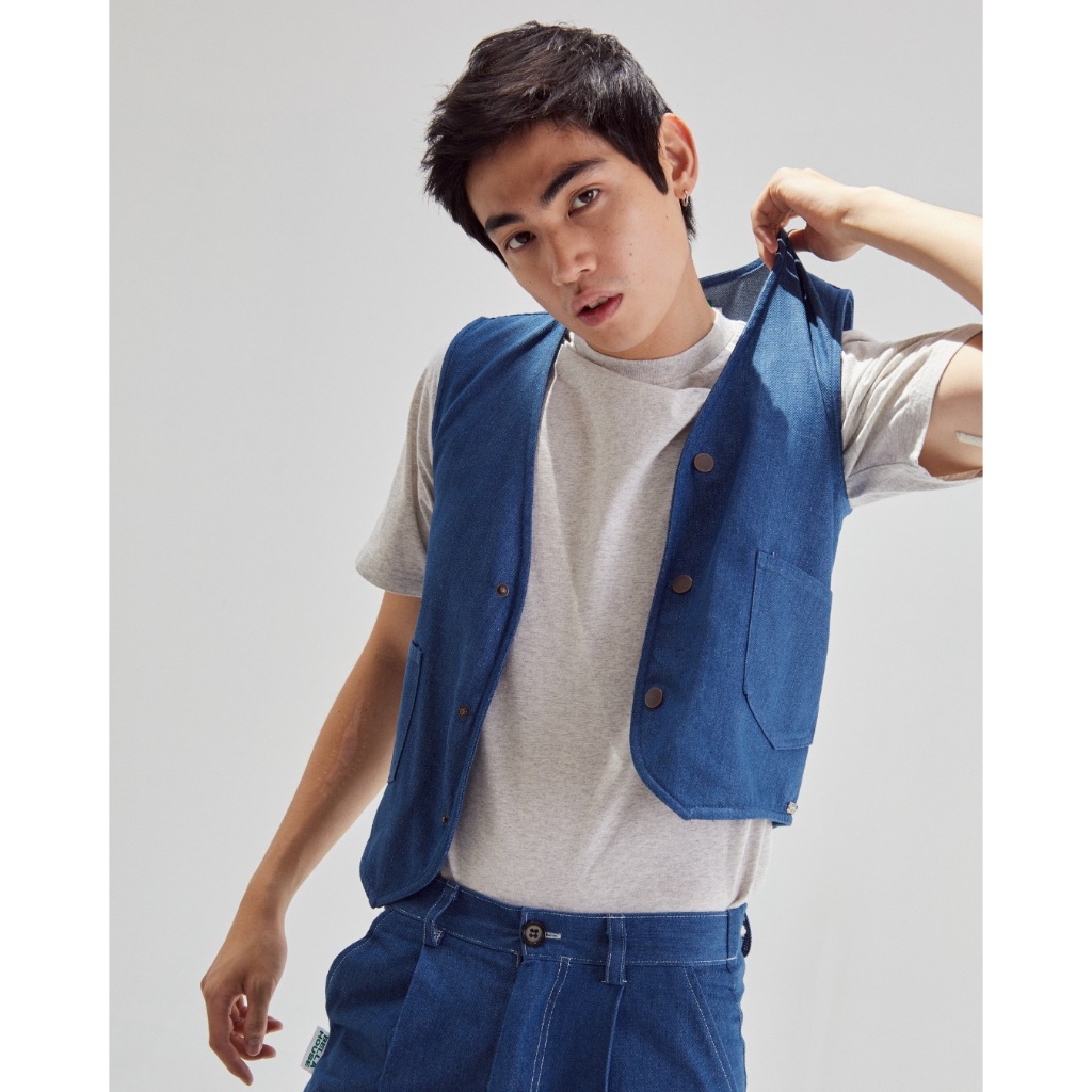 BELLAHOUSE - DENIM VEST เสื้อกั๊กยีนส์