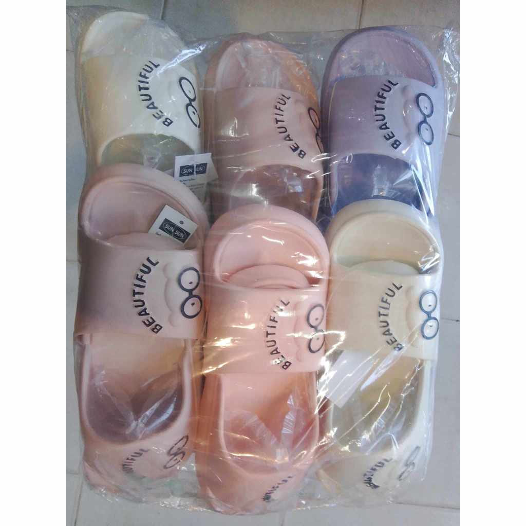 นุ่มๆ รองเท้าแตะผู้หญิง ใส่ในบ้านดี ใส่นอกบ้านได้ นุ่มมาก ใส่สบายสินค้าเป็นยาง นิ่มเหมือนเหยียบขี้