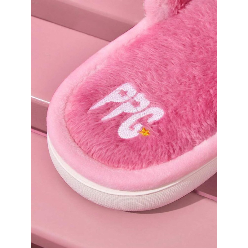 พร้อมส่ง❤️‍🔥 THE POWERPUFF GIRLSแท้💯% รองเท้าใส่ในบ้าน ปักลาย ลิขสิทธิ์แท้จาก SHEIN X