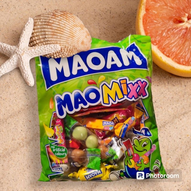 MAOAM🇩🇪 MAOMIXX🇩🇪ขนมเคี้ยวหนึบกลิ่นโคล่าและกลิ่นผลไม้ต่างๆ 250กรัม