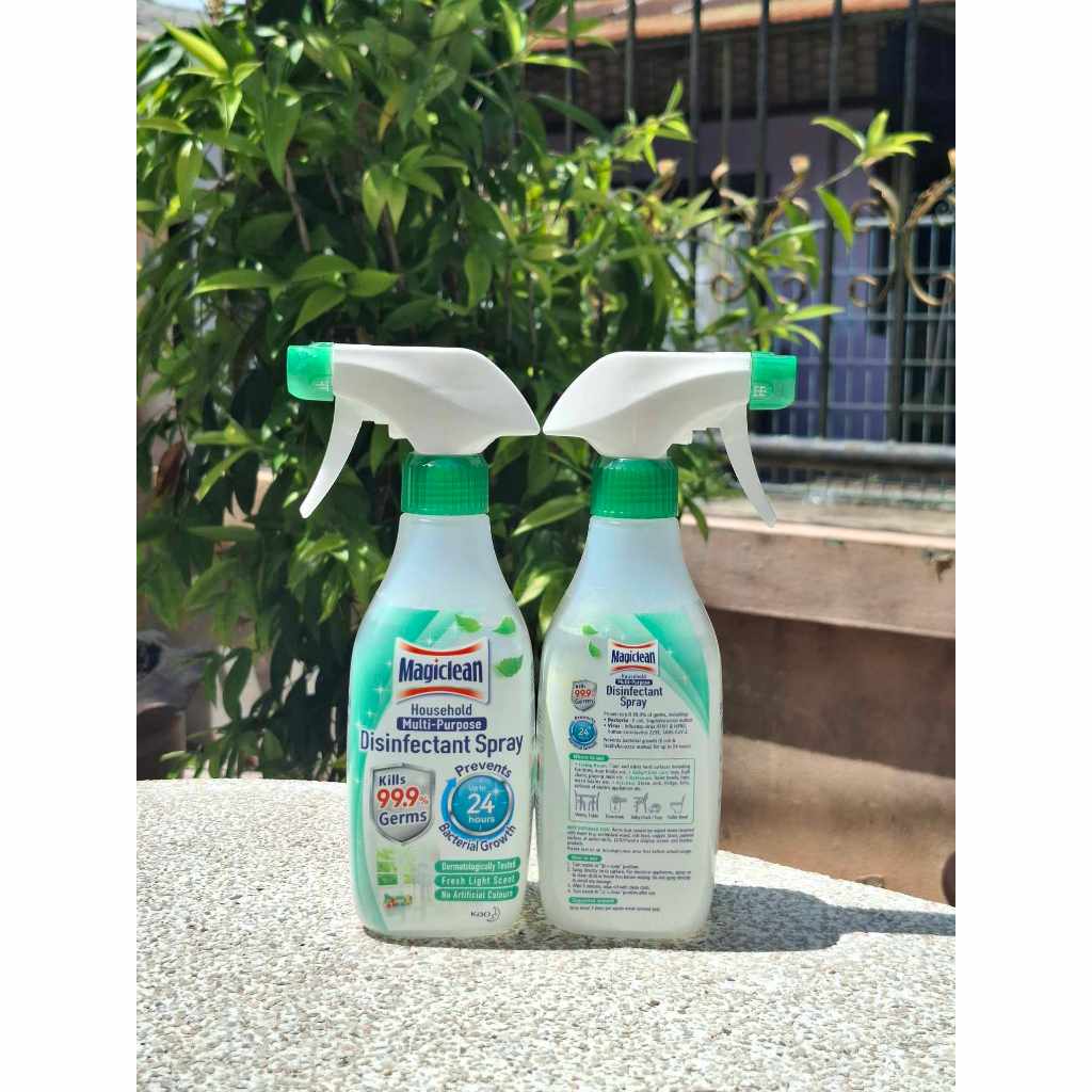 Magiclean มาจิคลีน ผลิตภัณฑ์ทำความสะอาดฆ่าเชื้อโรคอ400ml Disinfectant Trigger sprey ไม่มีในไทยนำเข้า - รูปที่ 4