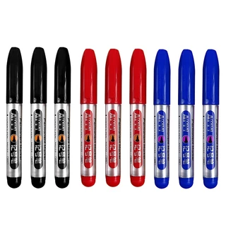 ปากกามาร์คเกอร์ (1หัว 2.0mm) เขียนกล่องไปรษณีย์/แก้ว/หนัง/เหล็ก แห้งเร็ว กันน้ํา ลบไม่ออก ปากกาเมจิก(ราคาต่อด้าม)