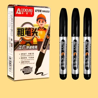 ปากกามาร์คเกอร์ (1หัว 2.0mm) เขียนกล่องไปรษณีย์/แก้ว/หนัง/เหล็ก แห้งเร็ว กันน้ํา ลบไม่ออก ปากกาเมจิก(ราคาต่อด้าม)