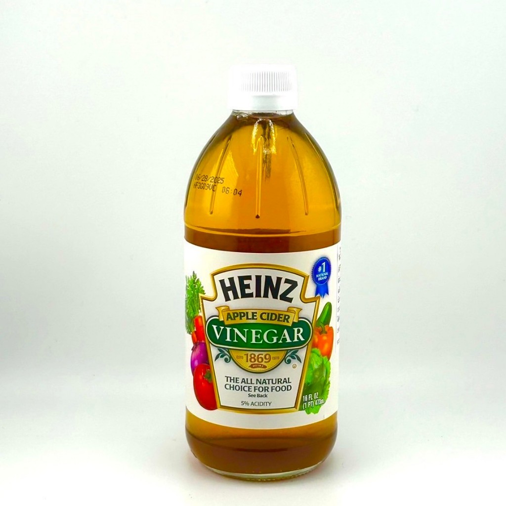SUPERMART Heinz Apple cider vinegar 473 g. ไฮซ์ น้ำส้มสายชูหมักจากแอปเปิ้ล 473 มล.#1115510