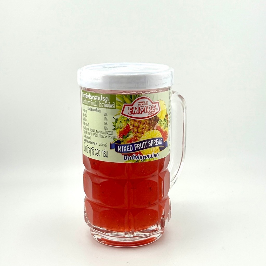 SUPERMART เอ็มไพร์ แยมผลไม้รวมรี่ 320 กรัม Empire Jam Mixed 320 g.#1115525
