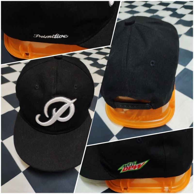Primitve x Mountain Dew Snapback Cap