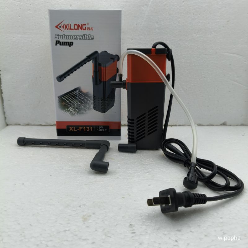 XiLong ปั๊มกรองน้ำ เปลี่ยนหัวได้ รุ่น XL-F130/XL-F131