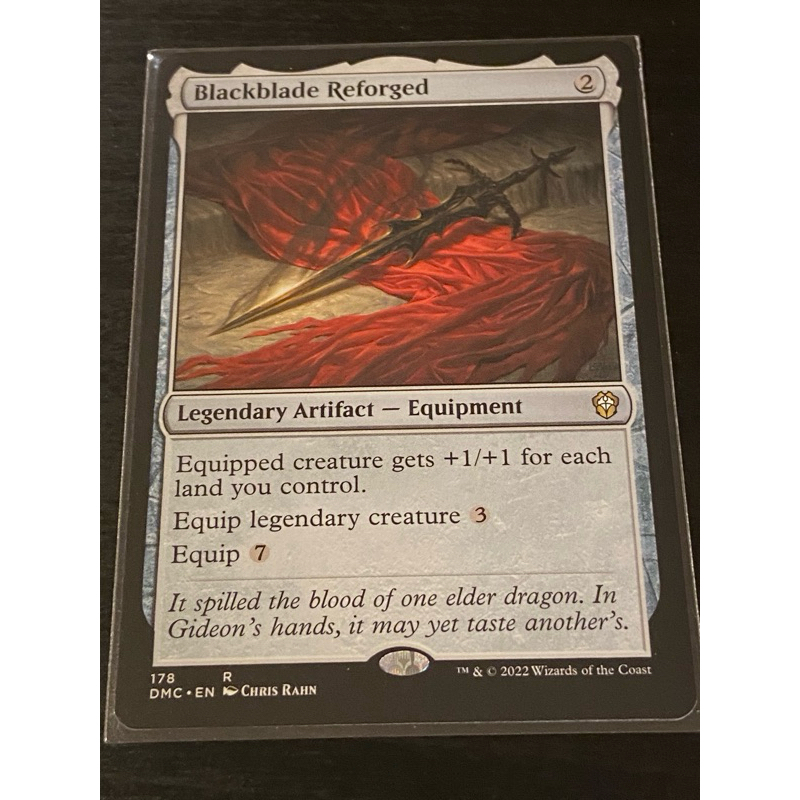 [MTG][DMC] Dominaria United Commander Decks: Blackblade Reforged การ์ดแท้ Magic The Gathering