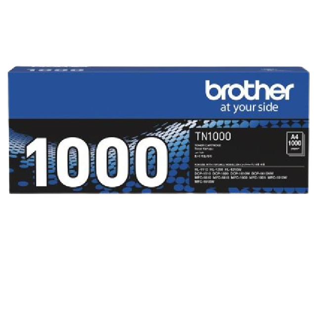 BROTHER TN-1000 Toner Original แท้ 100% สำหรับ Printer Laser Brother