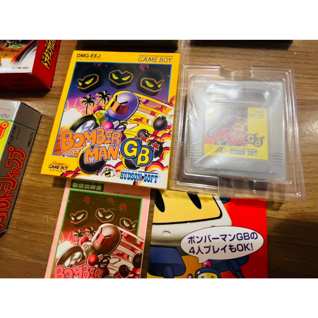 งานกล่อง [GameBoy] : BomberMan GB สภาพสวยงาม มาพร้อมกับคู่มือและใบ Promo💥