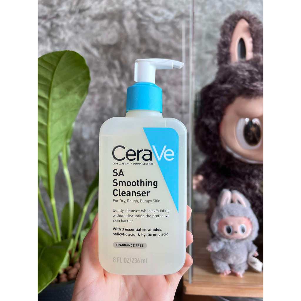 CERAVE SA Smoothing Cleanser 236ml. ฉลากไทย