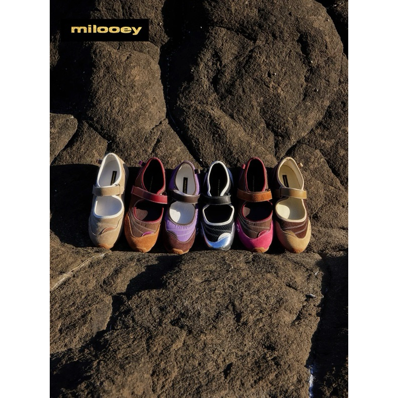 Milooey Vintage Billy Flat Bottom Shoes รองเท้าคัชชู จากแบรนด์ Milooey