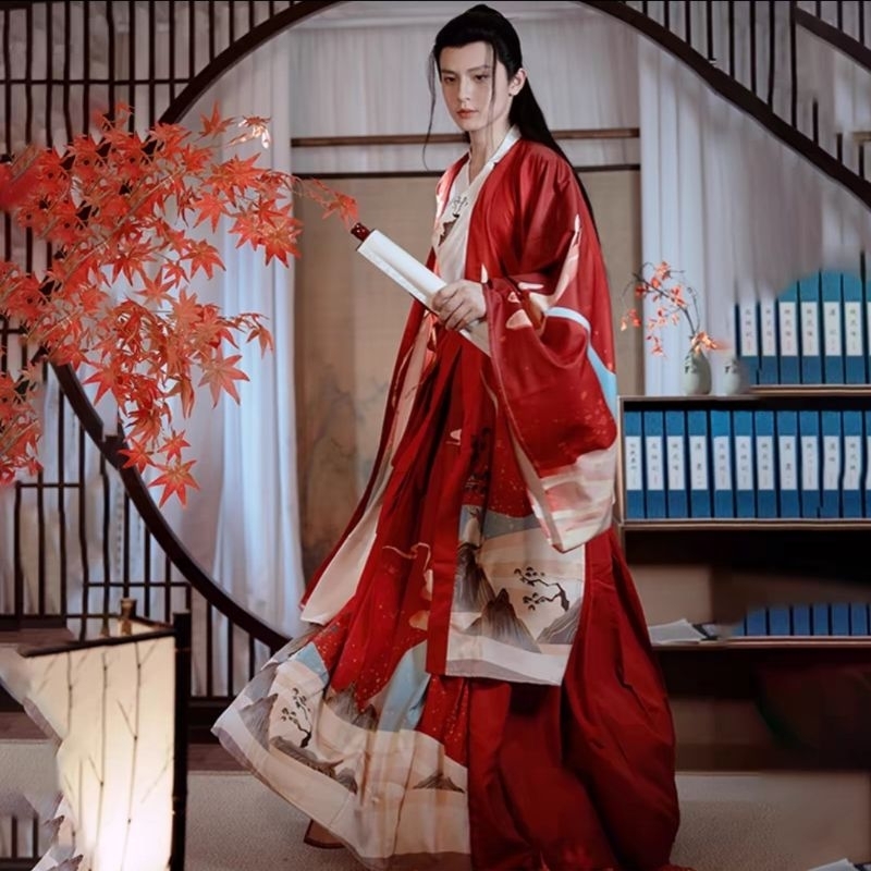 แบ่งจ่าย2รอบ ;  ชุดฮั่นฝู汉服 ผู้ชาย ●○พรีออเดอร์○● | wanwan.pita ร้านชุดจีนโบราณ |