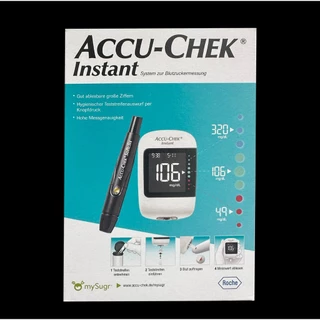 ชุดเครื่องตรวจน้ำตาลในเลือด ACCU-CHEK INSTANT (พร้อมอุปกรณ์พร้อมใช้) หน่วยวัด mg/dL