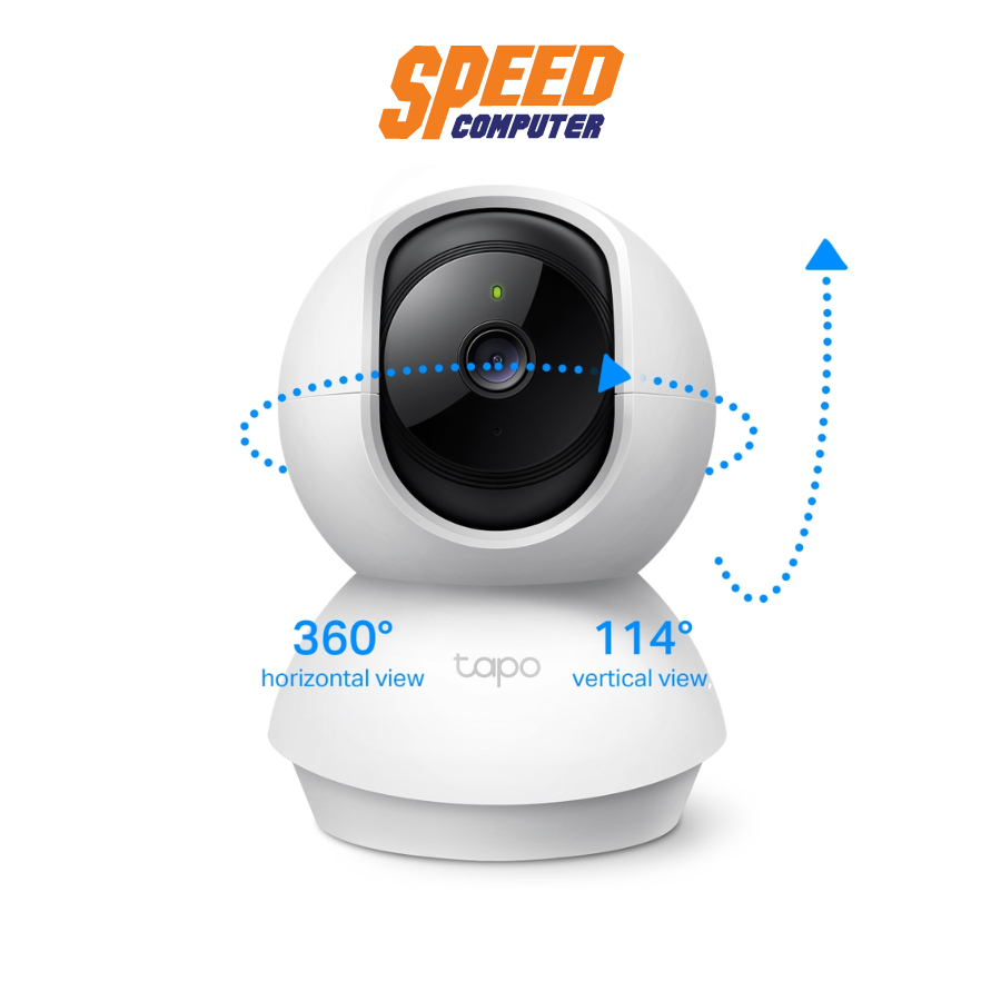 TPLINK TAPO C200 PAN-TILT HOME SECURITY WI-FI CAMERA IP-CAMERA (ไอพีคาเมร่า) | By Speed Computer