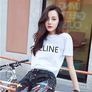 🌟STF_SHOP🌟เสื้อยืด แขนสั้น คอกลม ผ้าคอตตอน ใส่สบาย (S-XL) #CLธรรมดา