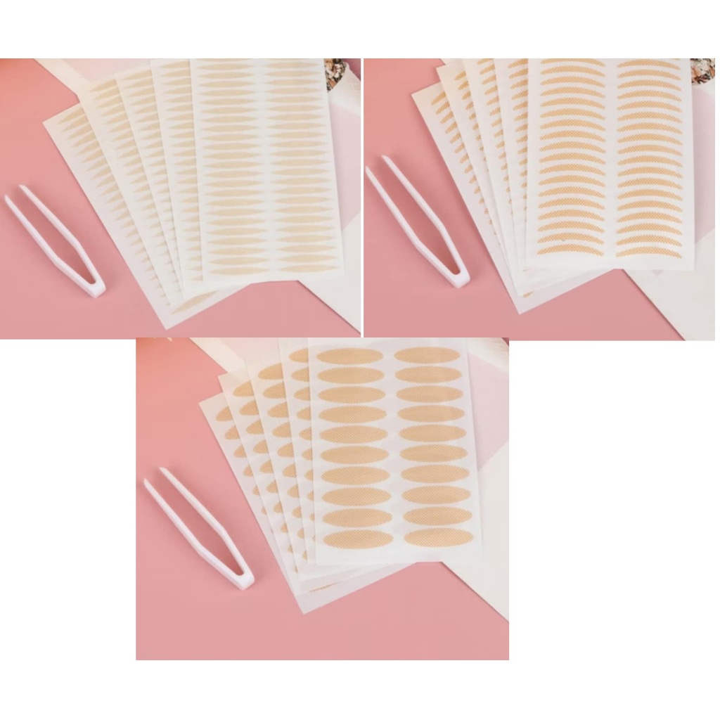 พร้อมส่ง สติ๊กเกอร์ติดตาสองชั้น 1 เซ็ท 200 ชิ้น