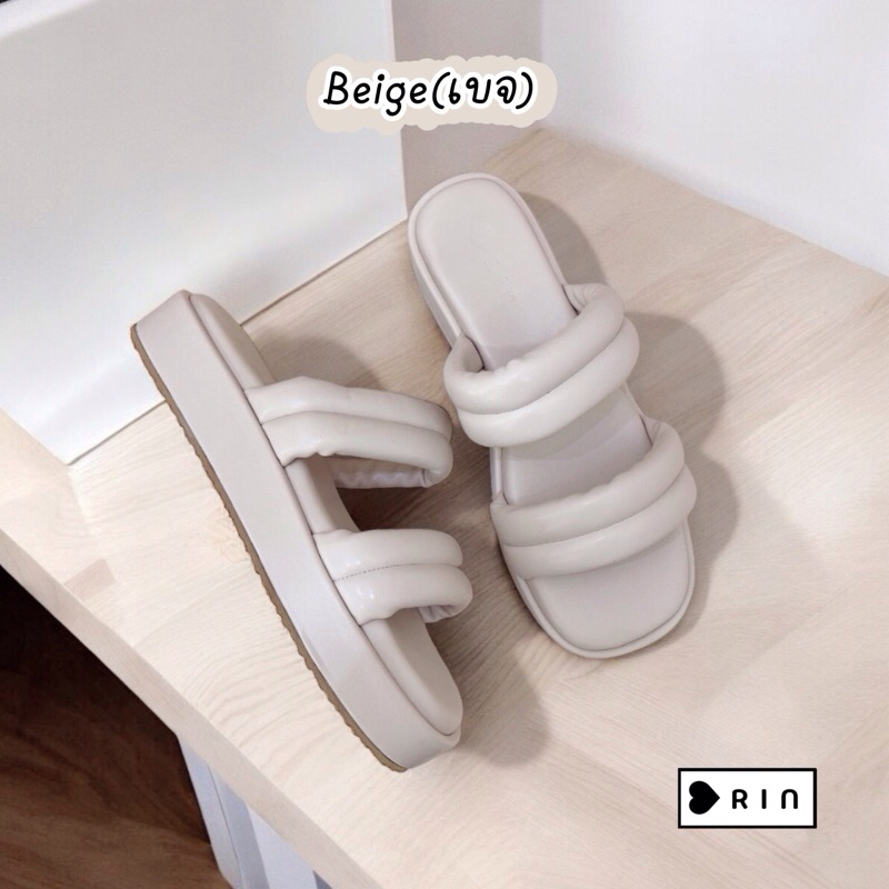 มาใหม่ ❤️🎉รองเท้าส้นตึกสไตล์ minimal นิ่มมาก เบามาก