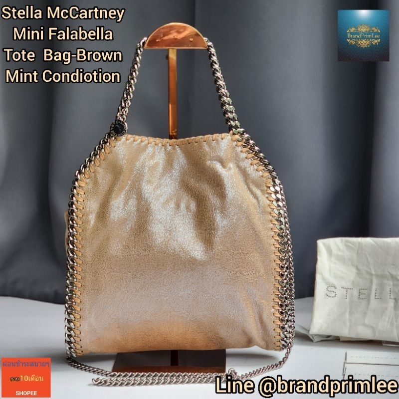 Stella McCartneyMini FalabellaTote  Bag-Brownสภาพซื้อเก็บ