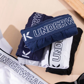 กางเกงในเคจีเค KGK Underwear 6ตัว กางเกงในชายขาสั้น ทรงบ็อกเซอร์ เนื้อผ้านิ่มยืดหยุ่นใส่สบายไม่อึดอัด ผ้าระบายอากาศได้ดี