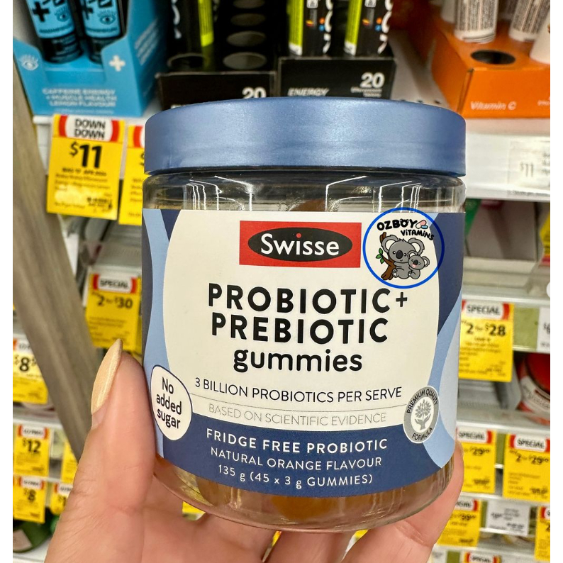Swisse Probiotic + Prebiotic Gummies