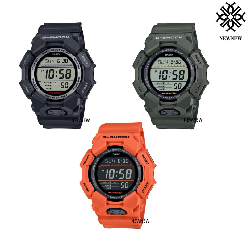 CASIO G-SHOCK นาฬิกาข้อมือ GD-010-3 GD-010-1 GD-010-4 ของแท้ประกันศูนย์ 1ปี