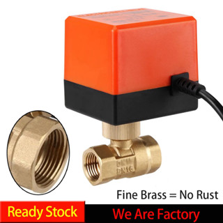 DN15/DN20/DN25 Electric Ball Valve Electric Motorized Thread…