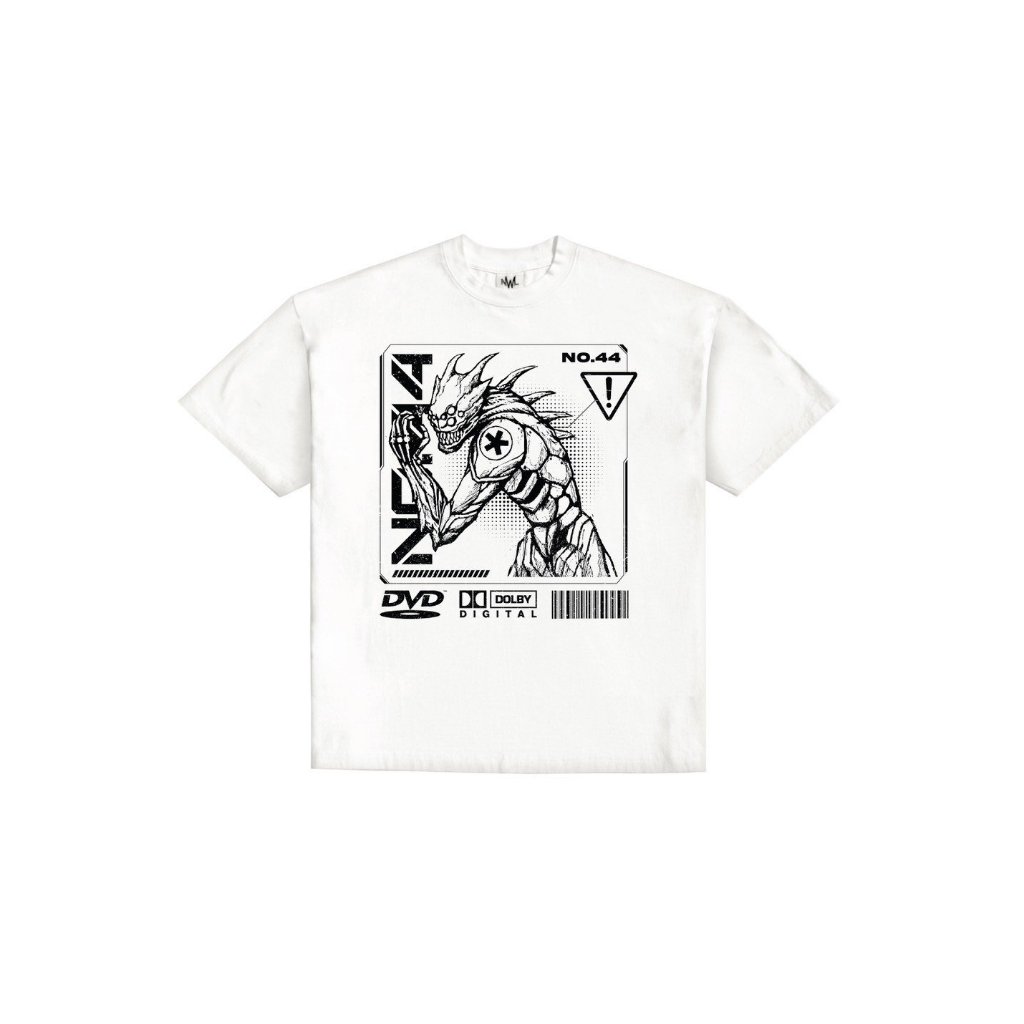 NWL24 NO.44 02 Boxy T-Shirt White
