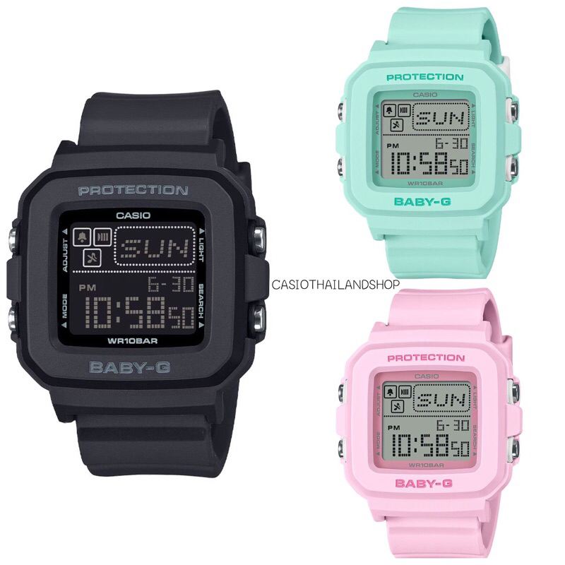 🎁CASIO BABY-G BGD-10-1 / BGD-10-3 / BGD-10-4 ของแท้ 100% พร้อมส่ง ประกัน 1 ปี