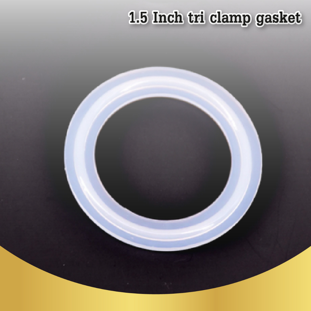 1.5 Inch Tri Clamp Gasket (Silicon Beaded Seal)