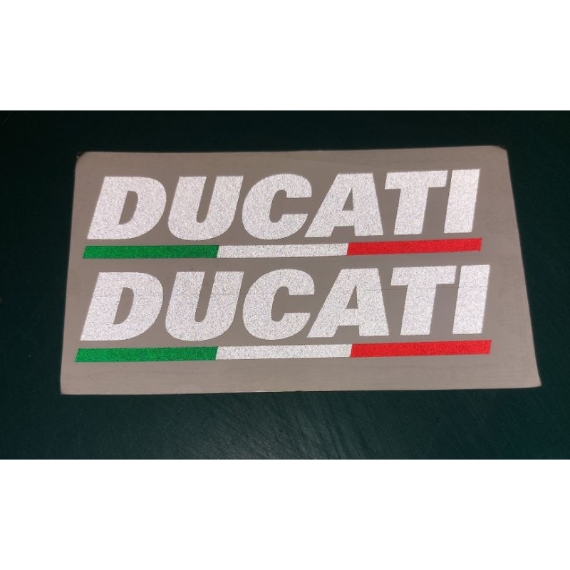 sticker DUCATIอิตาลี3mขนาด11×2.5cm