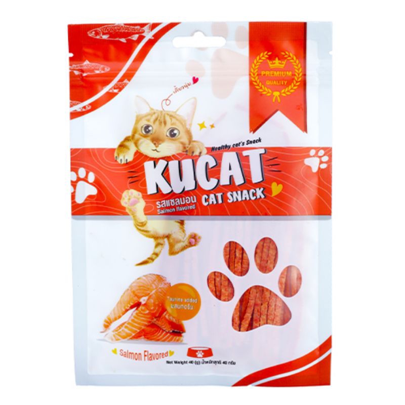 ขนมแมว KUCAT รสแซลมอน เส้นทาโร่