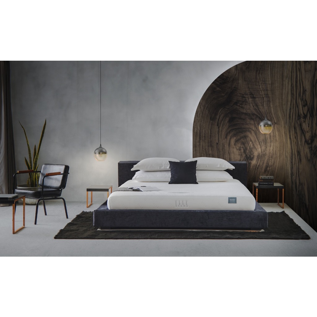 ELLE Decor ที่นอนโฟม ยางพารา รุ่น Chloe Basic หนา 8 นิ้ว ฟรีของสมนาคุณตามขนาดที่นอน ส่งฟรี