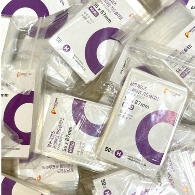 [พร้อมส่ง] ซองใสใส่การ์ด POPCORN Idol Photo Storage