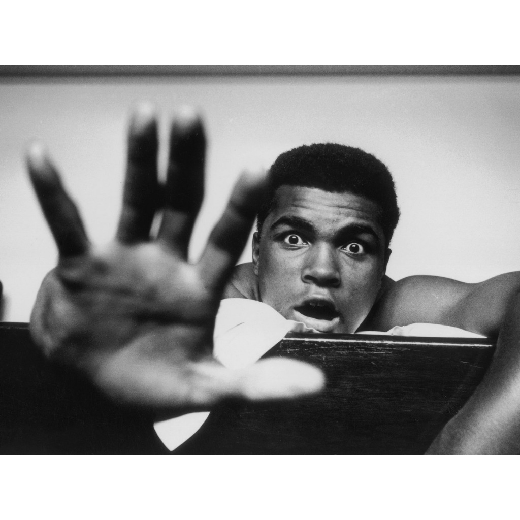 โปสเตอร์Muhammad Ali มูฮัมหมัด อาลี Poster ร้านคนไทย รับทำโปสเตอร์ รับทำกรอบตามขนาด