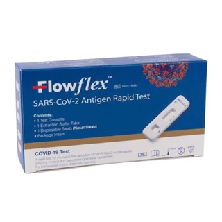 ชุดตรวจโควิด Flowflexแบบจมูก/น้ำลาย 2in1 ผลตรวจแม่นยำ👍🏻ของแท้ 💯% พร้อมส่ง🔥