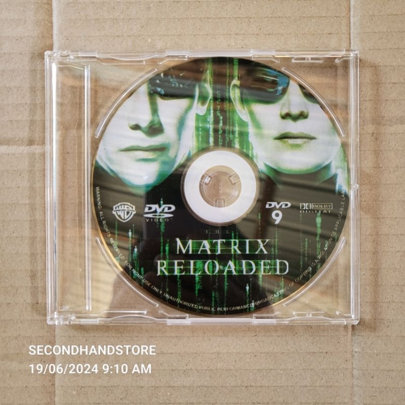 ดีวีดี THE MATRIX RELOADED สงครามมนุษย์เหนือโลก #DVD