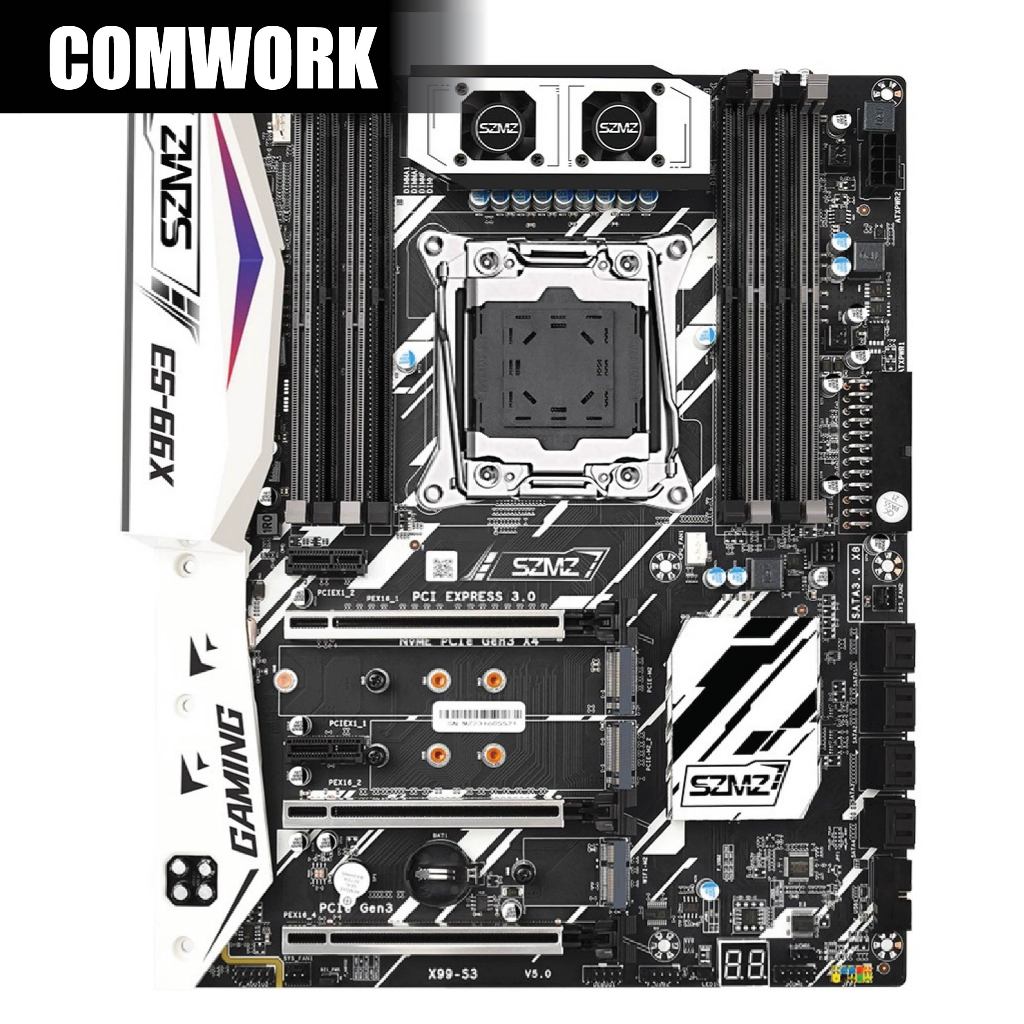เมนบอร์ด SZMZ X99 S3 ATX LGA 2011-3 WORKSTATION SERVER MAINBOARD MOTHERBOARD CPU XEON COMWORK