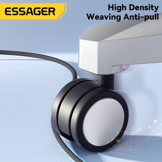 Essager สายข้อมูลแม่เหล็ก Type-C เป็น Type-C 60W/100W ชาร์จเร็ว