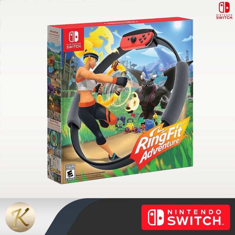 Ring Fit Adventure for Nintendo Switch มือ2 สภาพสวย สินค้าพร้อมส่ง