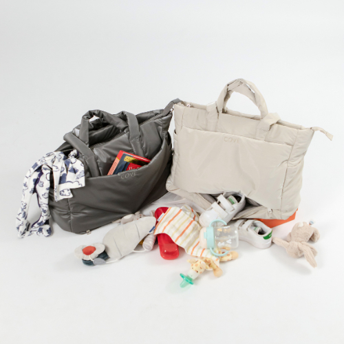 COVE Mother of all Diaper TOTE [กรอกโค้ด “COVEDEC”ลดสูงสุด 500] กระเป๋าสำหรับคุณแม่ลูกอ่อน ใบใหญ่ จุกของได้เยอะ