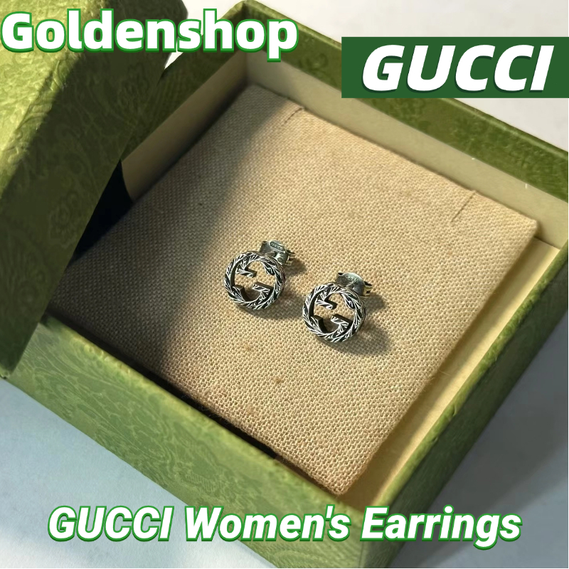 กุชชี่ Gucci Women's Earrings ต่างหู Gucci จริง สินค้าขายร้อน