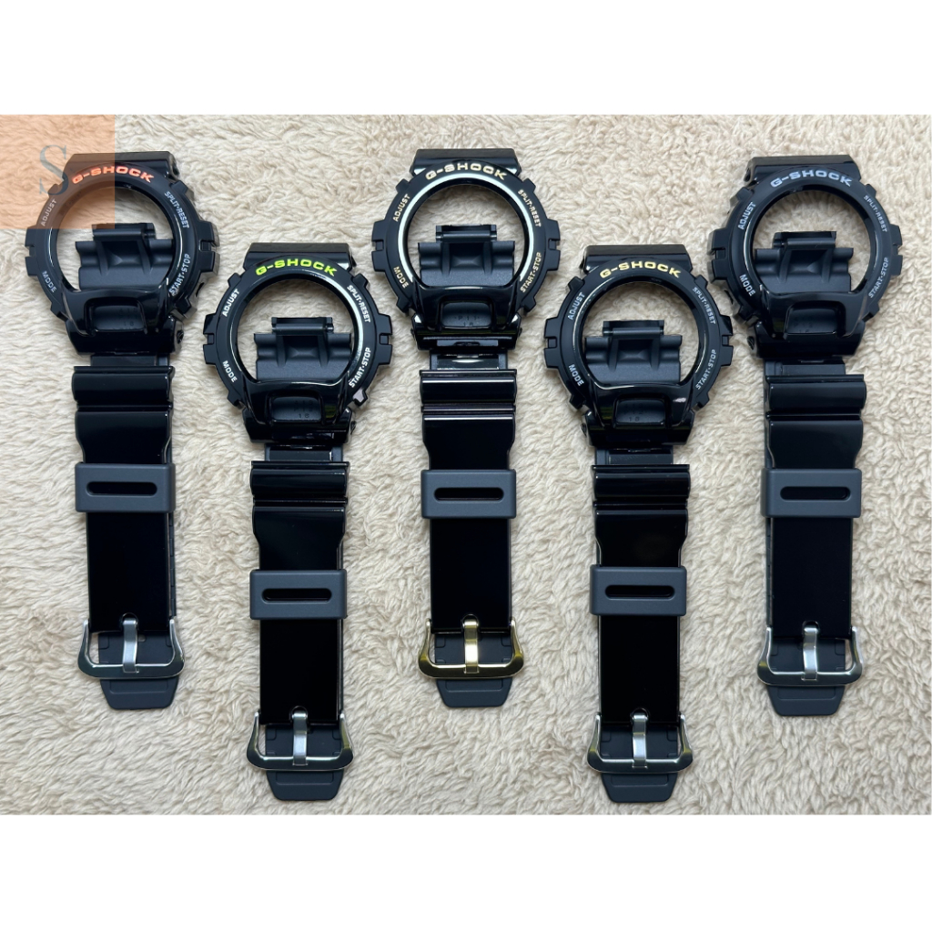 กรอบสาย Gshock รุ่นDW-6900(สีดำด้าน)