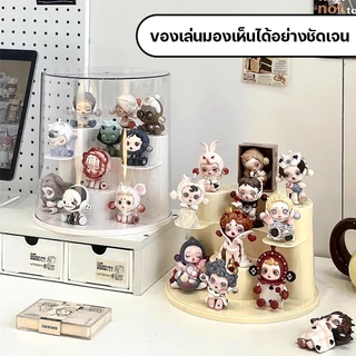 กล่องโมเดล ของตั้งโชว์ กล่องใส่ art toy ตู้โชว์ตุ๊กตา กันฝุ่น แบบใส อะคริลิค ดีไซน์สวยงาม กันฝุ่นวางซ้อนกันได้