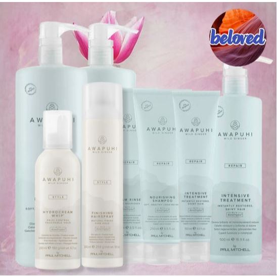 💢ส่งฟรี💢Paul Mitchell Awapuhi Wild Ginger Repair Shampoo/Rinse/Treatment/Whip/Spray ผลิตภัณฑ์สำหรับผมแห้งเสีย