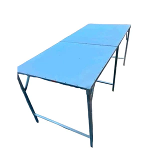 โต๊ะเหล็กพับเมทัลชีท ขนาด75x177x75 , 75x200x75