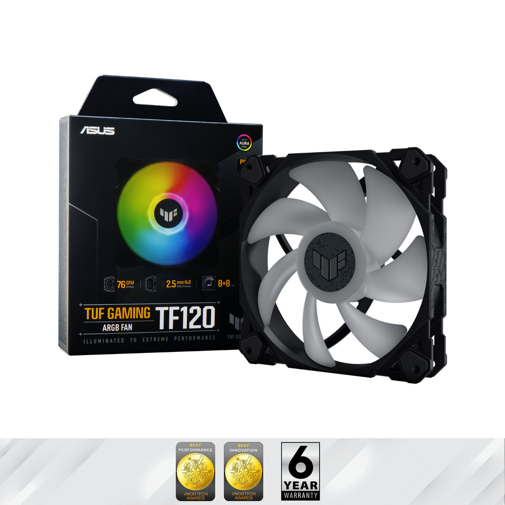 FAN TUF GAMING TF120 ARGB BLACK