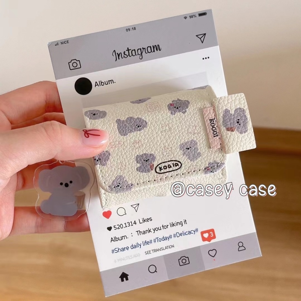 【ส่งจากไทย】มาใหม่ น่ารัก หนัง โคอาล่า cute เคส สำหรับ Airpods 1/2 Airpods3 Airpods pro Airpods pro 2 gen1/gen2/gen3
