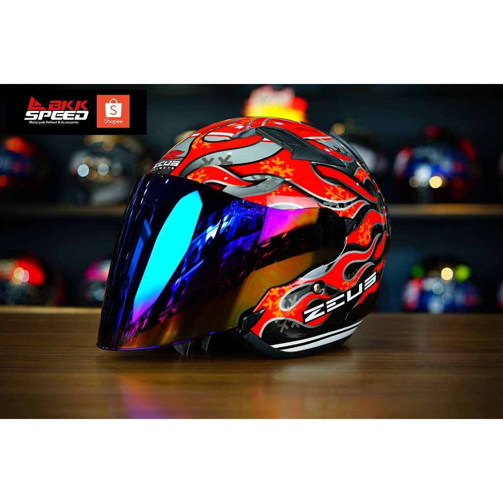 ZEUS 627 BM21 Ignis ลายไฟ มีให้เลือก 2 สี แถมชิวปรอท จำนวนจำกัด