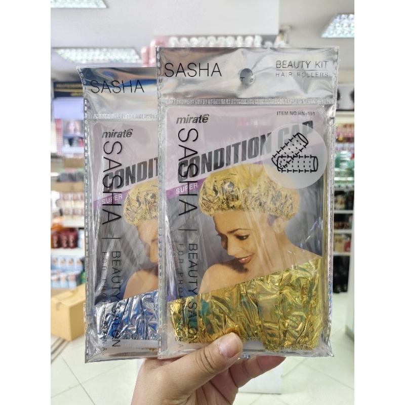 SASHA หมวกฟลอยด์อบไอน้ำ ทำสีผม6149(คละสี)